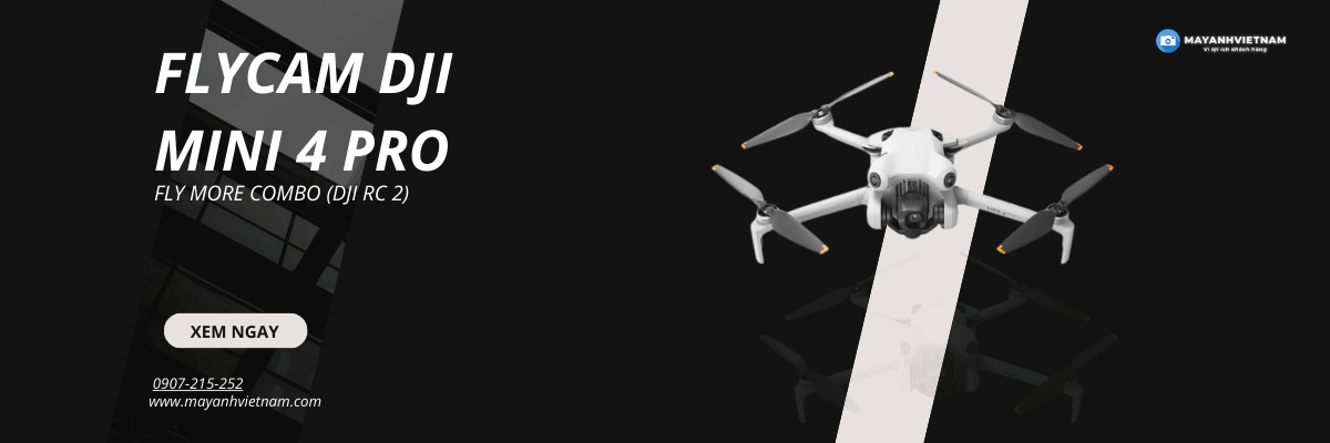 Flycam DJI Mini 4 Pro Fly More Combo (DJI RC 2)
