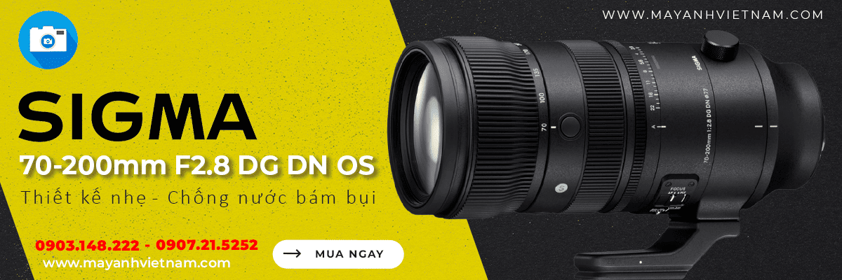 Ống kính Sigma 70-200mm f2.8 DG DN OS Sports For Sony E-mount | Chính Hãng