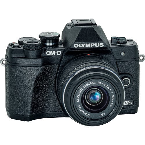 Máy ảnh Olympus OM-D E-M10 Mark III với ống kính 14-42mm II R (Black)