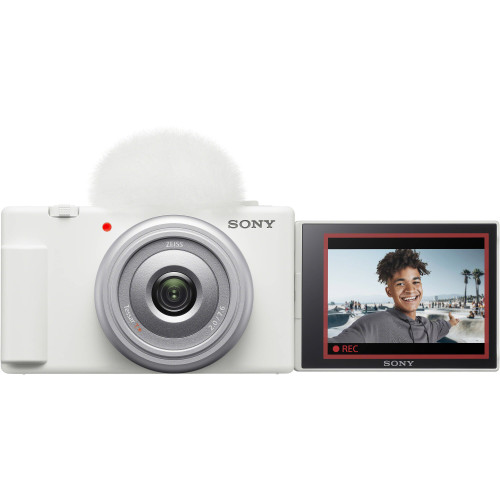 Máy ảnh Sony ZV-1F (White) | Chính Hãng