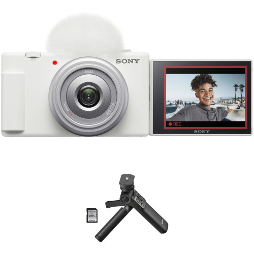 Máy ảnh Sony ZV-1F Vlogger Accessory Kit (White) | Chính Hãng