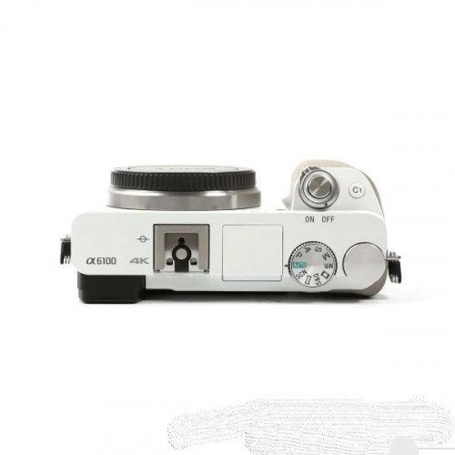 Máy ảnh Sony Alpha A6100 (White, Body Only) | Chính hãng