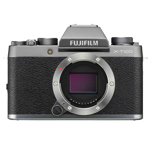 Máy ảnh Fujifilm X-T100 (Dark Silver, Body Only) | Chính hãng