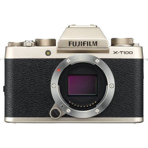 Máy ảnh Fujifilm X-T100 (Champagne Gold, Body Only) | Chính hãng