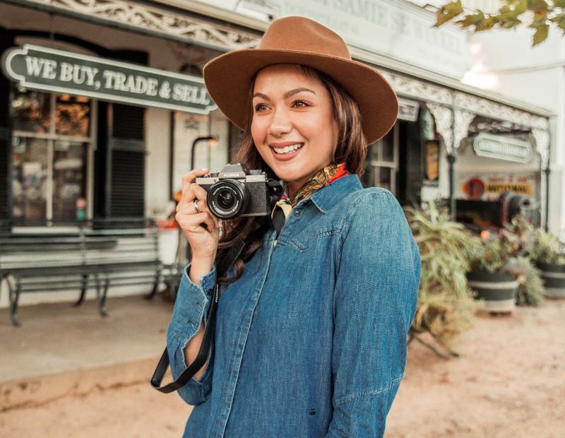 Máy ảnh Fujifilm X-T100 (Black, Body Only) | Chính hãng