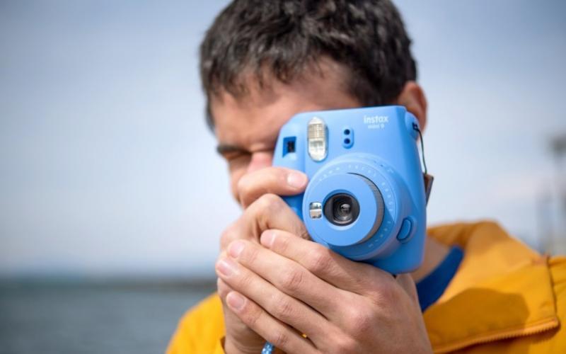 Máy ảnh Fujifilm instax mini 9 (Clear Yellow) | Chính hãng Máy ảnh Fujifilm instax mini 9 (Clear Yellow) | Chính hãng