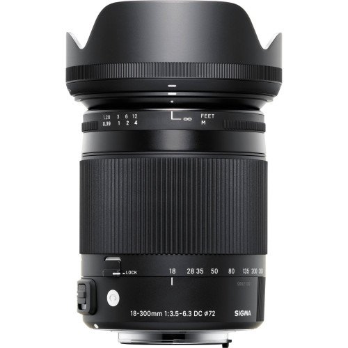 Ống kính Sigma 18-300mm f/3.5-6.3 DC Macro OS HSM Contemporary For Nikon | Chính hãng