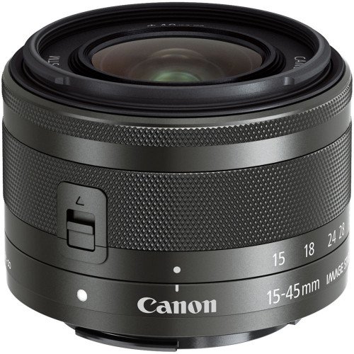 Ống kính Canon EF-M 15-45mm f3.5-6.3 IS STM (Graphite)