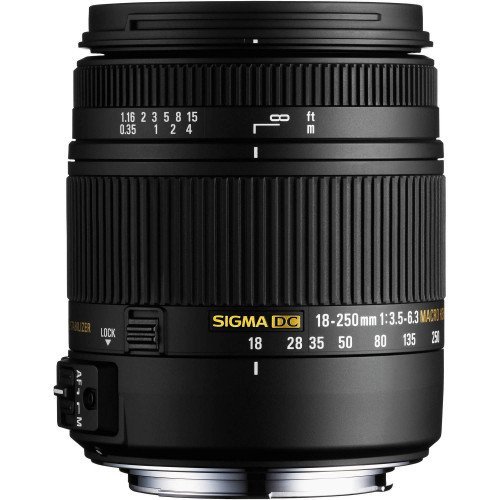 Ống kính Sigma 18-200mm F3.5-6.3 DC Macro OS HSM For Nikon | Chính hãng