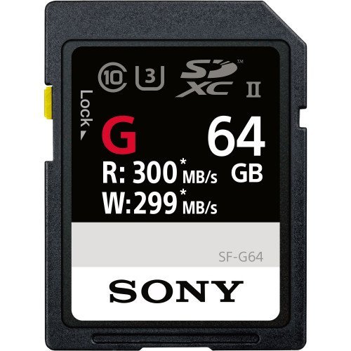 Thẻ nhớ SDXC Sony 64GB SF-G Series UHS-II R (Khuyến mại)