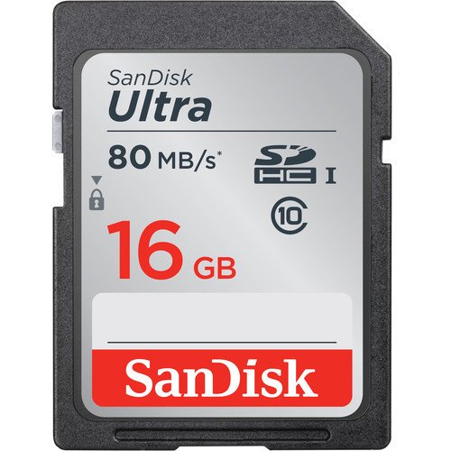 Thẻ nhớ SDHC Sandisk 16Gb Class 10 Read 80MB/s