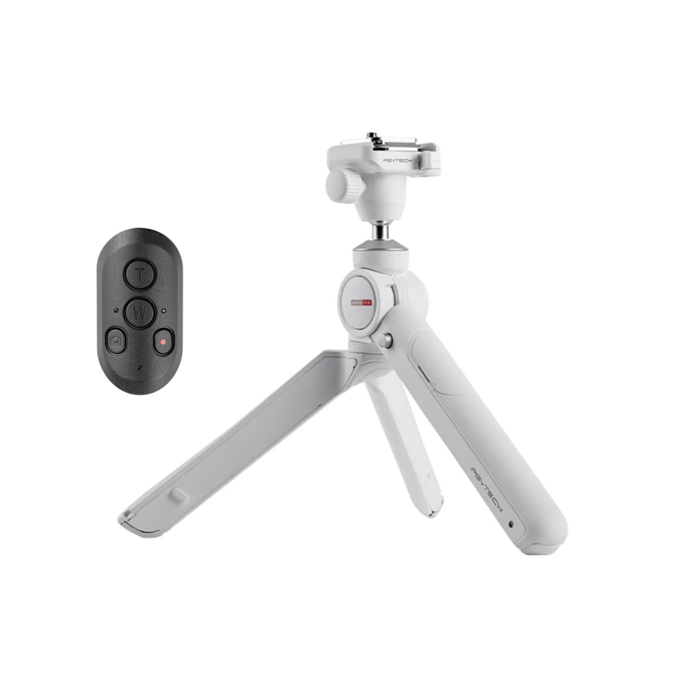 PGYTECH MantisPod 2.0 with Ball Head & Remote Control Kit (White)