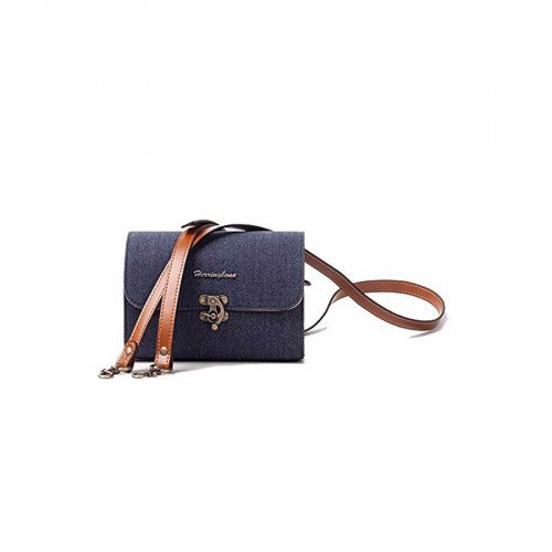 Túi máy ảnh Herringbone Tiny Mellow Canvas (Navy)