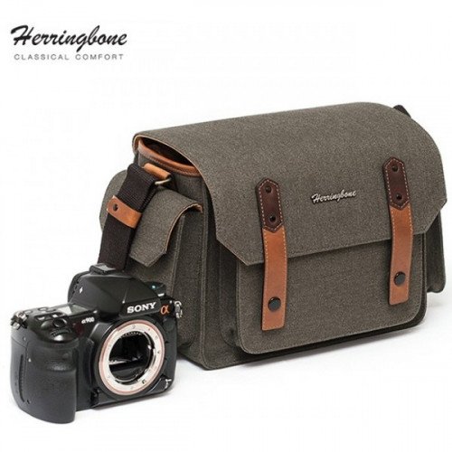 Túi máy ảnh Herringbone Papaspocket V3 Medium (Brown)