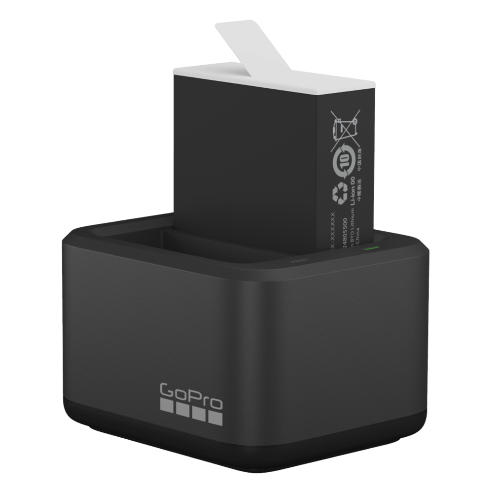 Bộ Sạc Pin Kép Gopro + Pin Enduro Cho Gopro Hero 11/10/9 Black