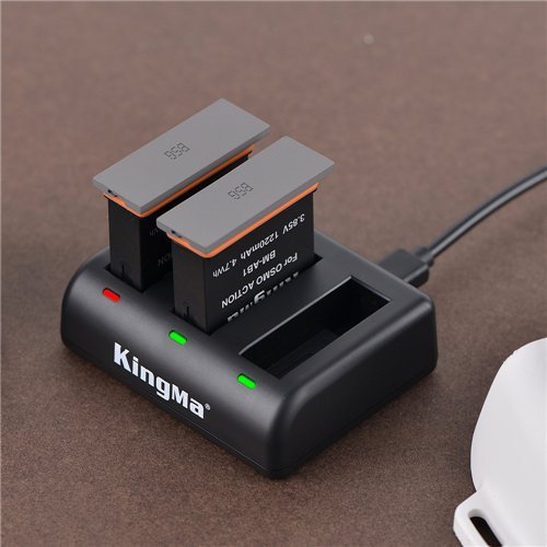 Bộ sạc kèm pin Kingma dành cho DJI Osmo Action
