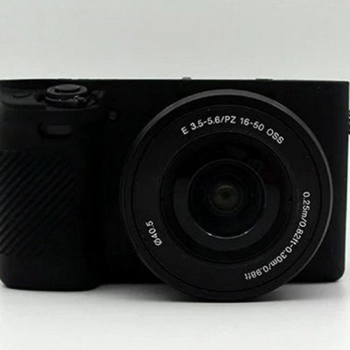 Case Silicone cho Sony A6300 (Đen)