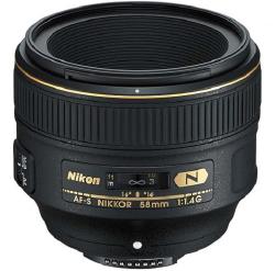 ỐNG KÍNH NIKON AF-S 58mm F1.4 G NANO (CŨ)