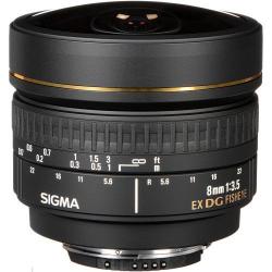ỐNG KÍNH SIGMA 8mm F3.5 CIRCULAR FISHEYE EX DG FOR NIKON (CŨ)