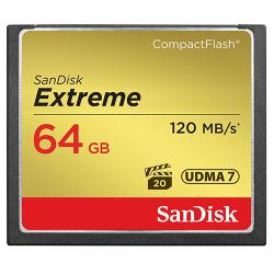 THẺ NHỚ SANDISK EXTREME CF UDMA 7 64GB 120MBS