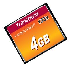 THẺ COMPACT FLASH 4GB HIGH SPEED133X APACER