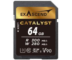 THẺ NHỚ SD EXASCEND CATALYST 64GB UHS-II V90 (HÃNG)