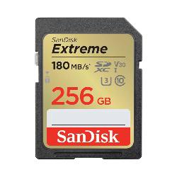 THẺ NHỚ SD SANDISK EXTREME 256GB 180MB/S U3 V30