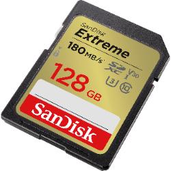 THẺ NHỚ SD SANDISK EXTREME 128GB 180MB/S U3 V30