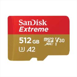 THẺ NHỚ MICROSD SANDISK EXTREME 512GB 190MB/S V30 A2