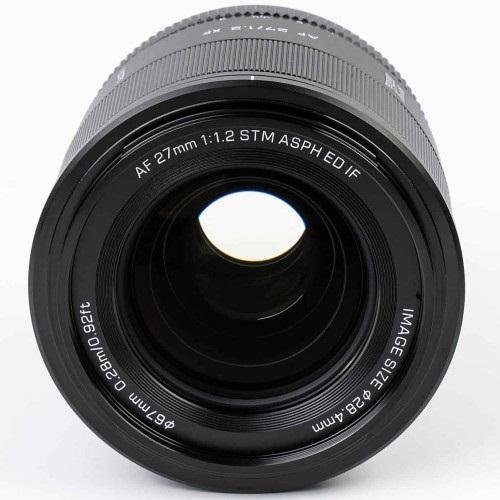 Viltrox AF 27mm f/1.2 STM ED IF Lens for Fuji X