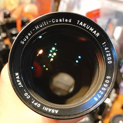 LENS PENTAX TAKUMAR 200mm F4 SUPER MULTI-COATED