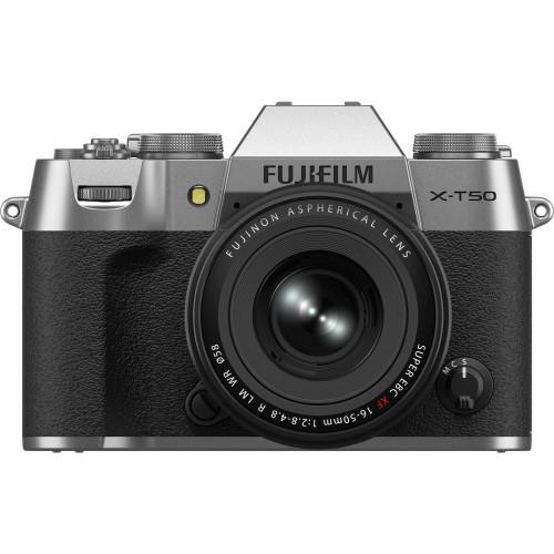 Máy ảnh Fujifilm X-T50 + Lens XF 16-50mm f/2.8-4.8 (Silver) | Chính hãng